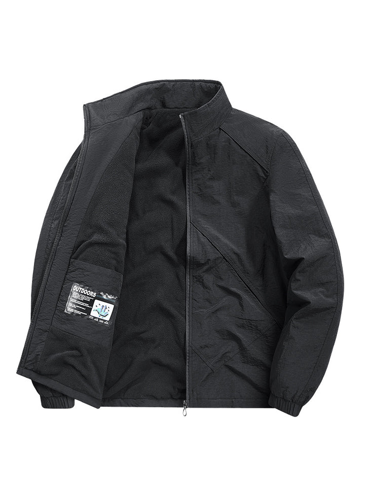 Herren Leichte Übergangsjacke mit Fleece-Futter Drune