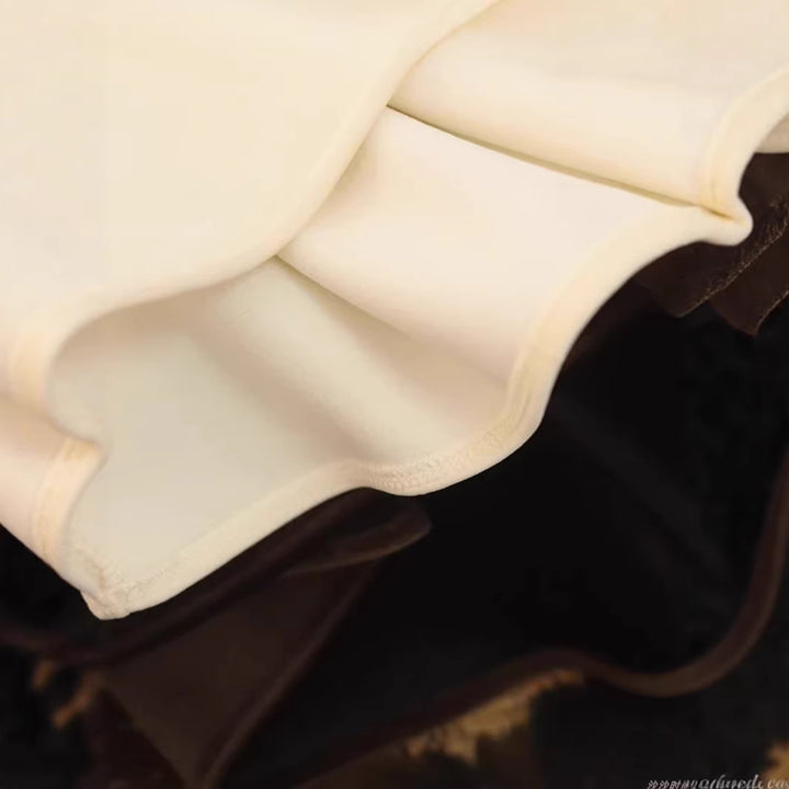 Damen Eleganter Maxirock aus hochwertigem Satin Drune
