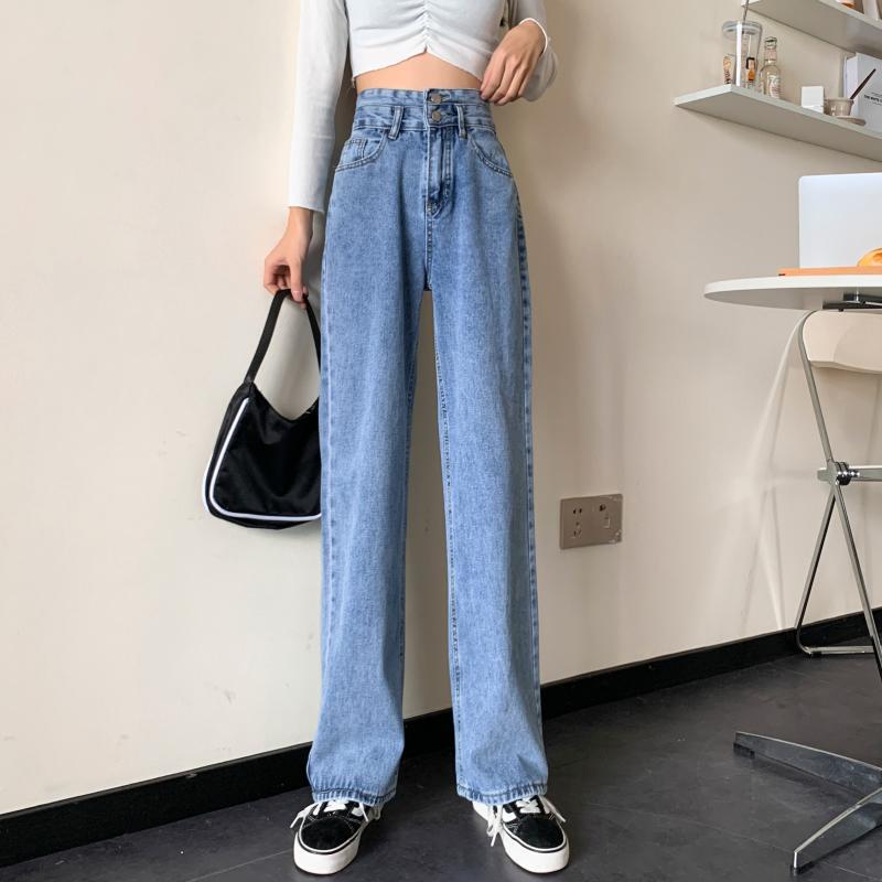 Damen Weit geschnittene Jeans mit lässigem Schnitt Drune