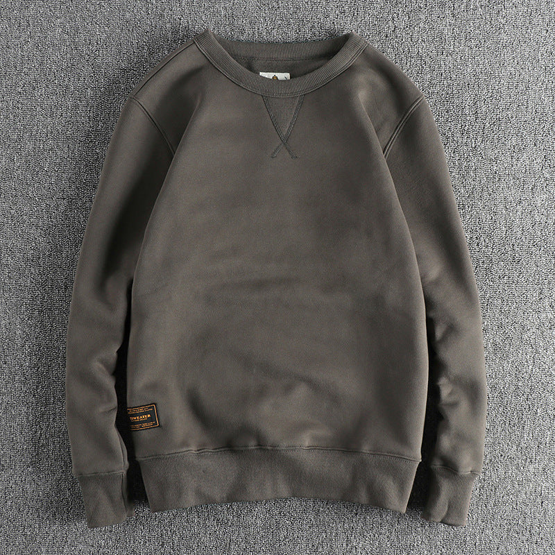 Damen Sweatshirt mit klassischem Rundhalsausschnitt und lässigem Schnitt Drune