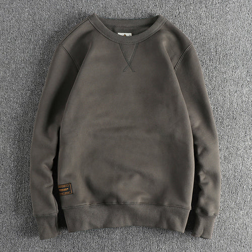 Damen Sweatshirt mit klassischem Rundhalsausschnitt und lässigem Schnitt Drune