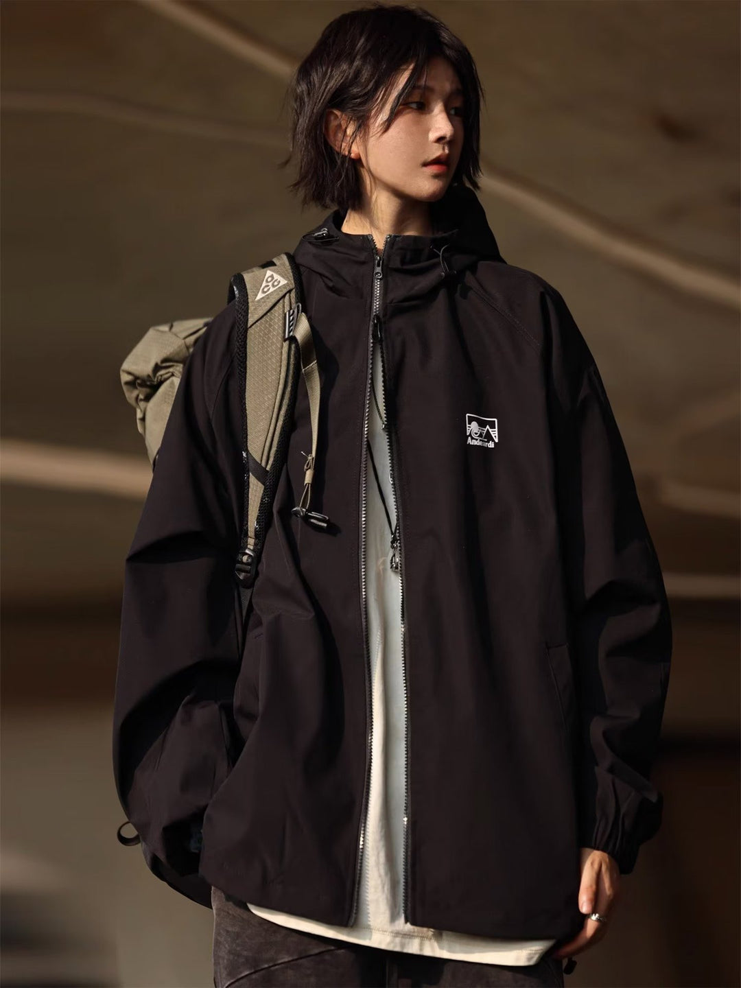 Unisex Wetterfeste Übergangsjacke Drune
