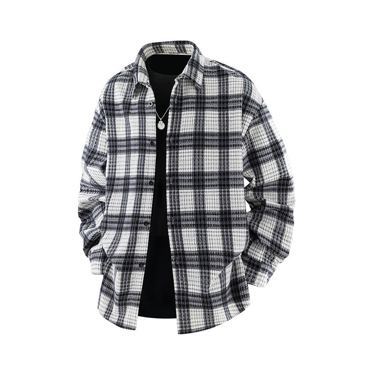 Herren Karierte Flanell Hemd