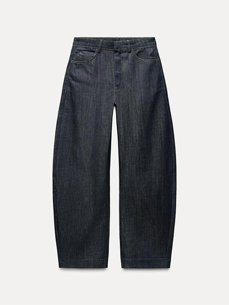 Damen Jeansblazer im modernen Look mit tailliertem Schnitt und praktischen Taschen Drune