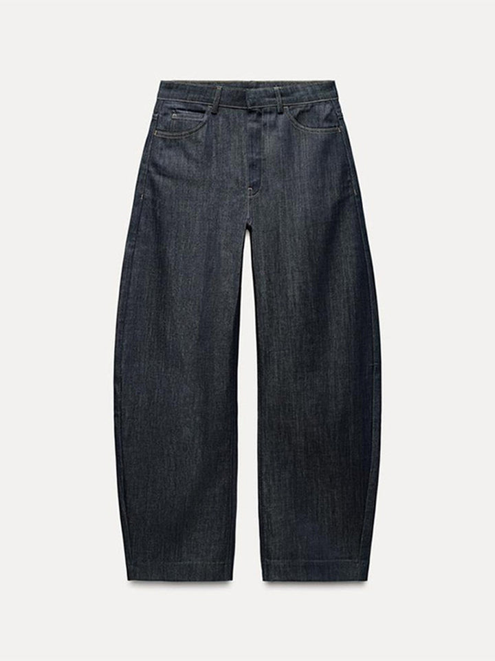 Damen Jeansblazer im modernen Look mit tailliertem Schnitt und praktischen Taschen Drune
