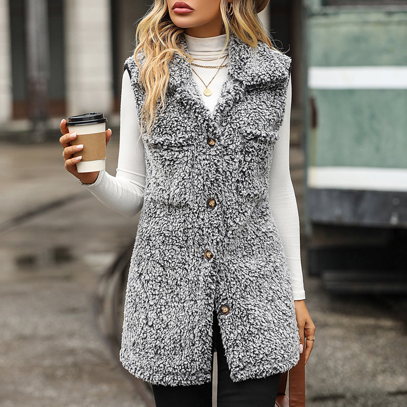Drune | Gilet Lässiger Fleece