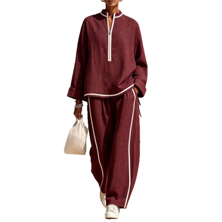 Damen Luftiges und elegantes Pyjama-Set Drune