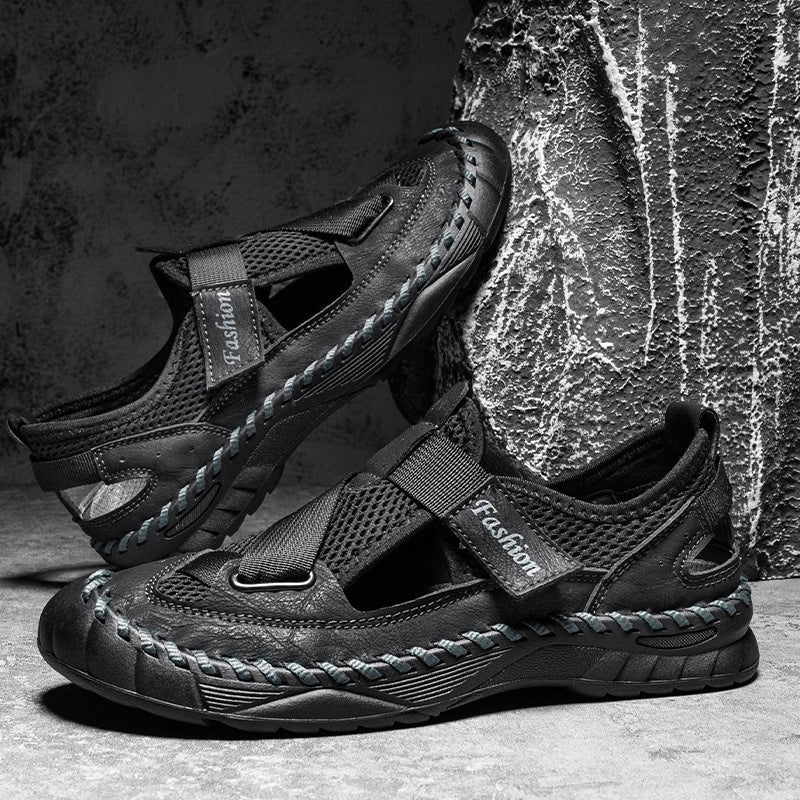 Damen Atmungsaktive Outdoor-Sandalen mit verstellbaren Riemen Drune