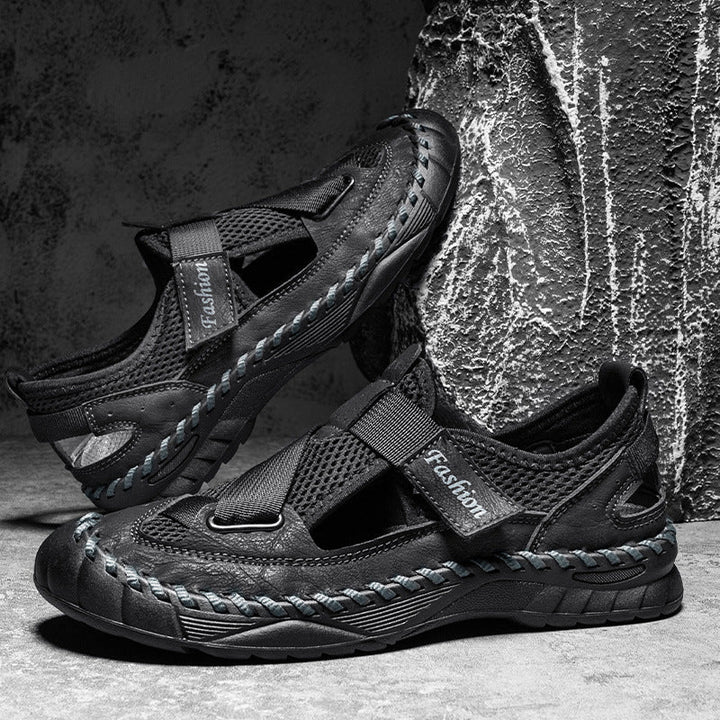 Damen Atmungsaktive Outdoor-Sandalen mit verstellbaren Riemen Drune