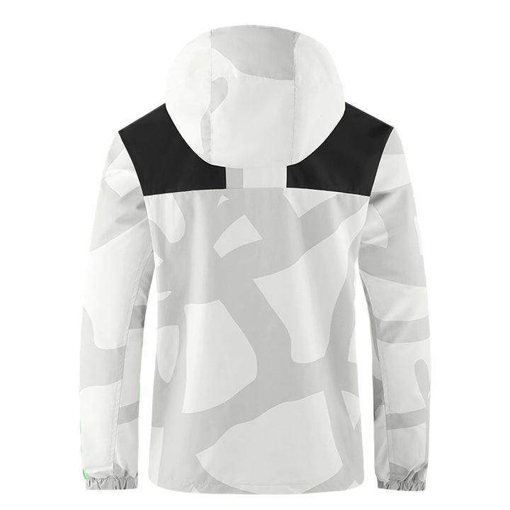Herren Technische Outdoorjacke mit Kapuze Drune