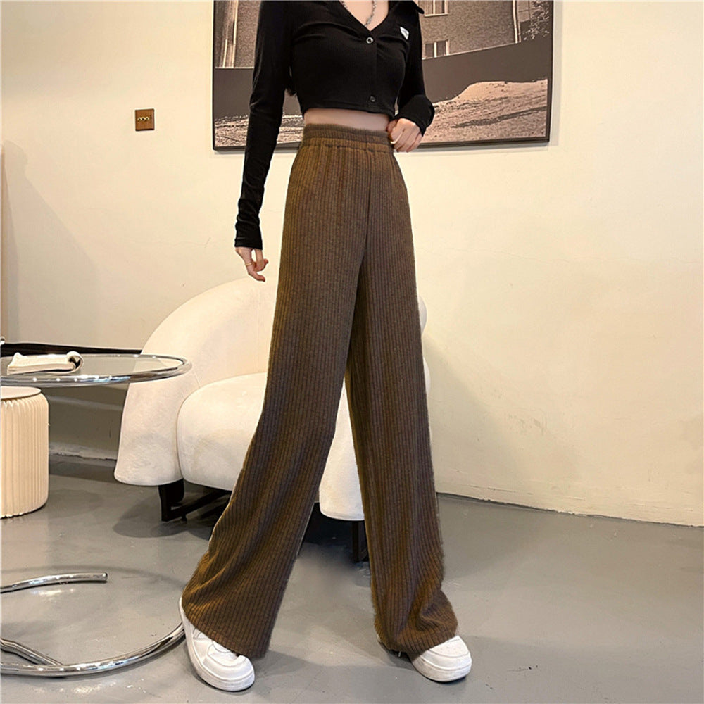 Damen Elegante weit geschnittene Palazzohose Drune