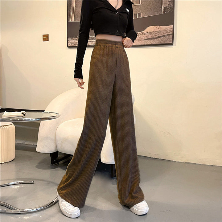 Damen Elegante weit geschnittene Palazzohose Drune