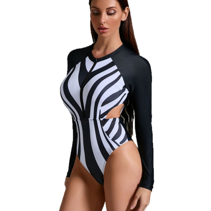 Damen Sportlicher Badeanzug Drune