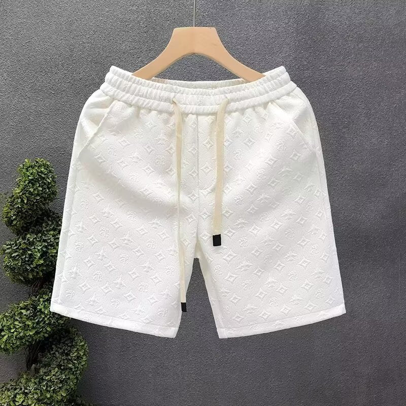 Damen Bequeme Sportshorts mit elegantem Muster Drune