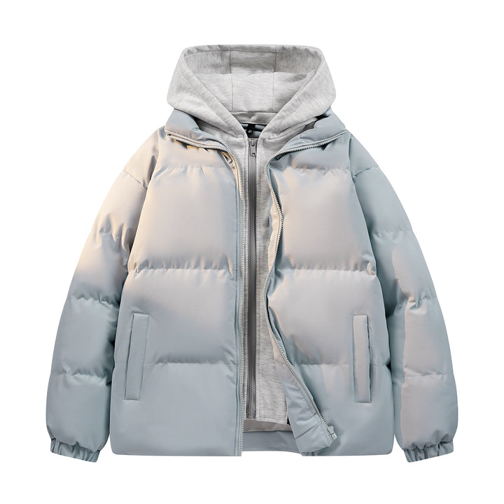 Damen Bequeme Wintersportjacke mit abnehmbarer Kapuze