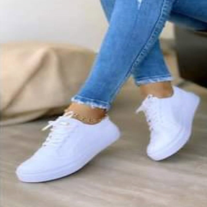 Damen Sneaker mit modischem Textilobermaterial und dämpfender Sohle Drune