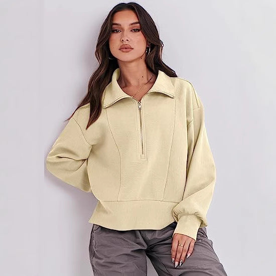 Damen Sportlicher Pullover Drune
