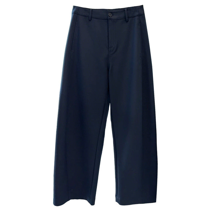 Damen Bequeme und moderne weite Stoffhose Drune