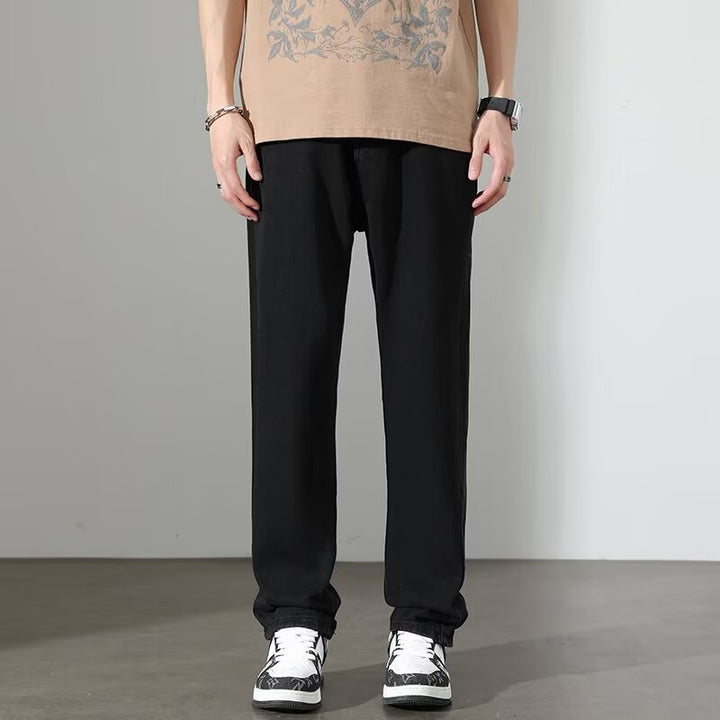 Herren Bequeme Relaxed Fit Jeans Drune