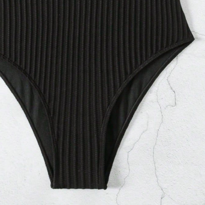 Damen Cut-Out Badeanzug mit elegantem Rippendesign Drune