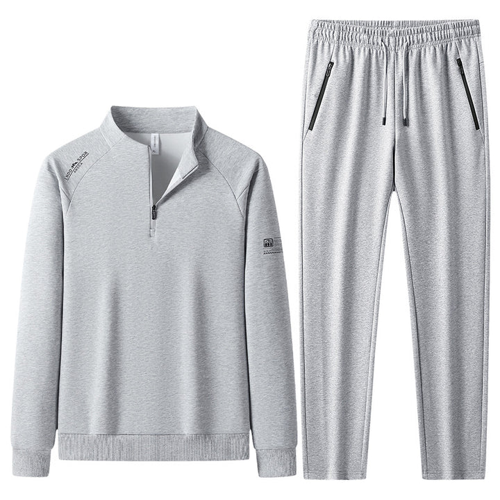 Herren Sportliches Set mit Stehkragen