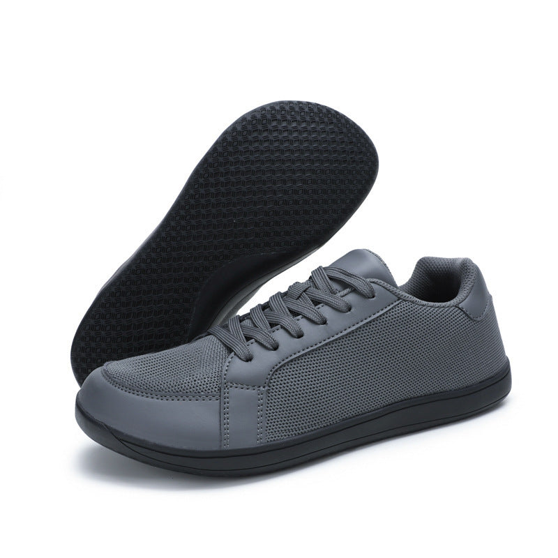 Herren nan urbaner City-Sneaker mit nahtlosem Mesh- und Kunstledermix, gedämpfter EVA-Sohle und gepolsterter Fersenstütze Drune