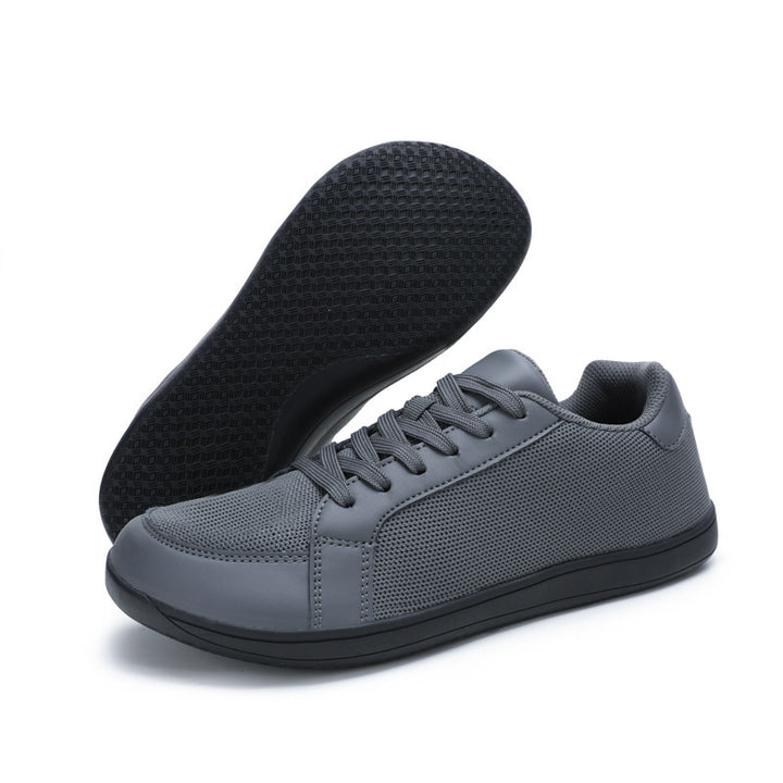 Herren nan urbaner City-Sneaker mit nahtlosem Mesh- und Kunstledermix, gedämpfter EVA-Sohle und gepolsterter Fersenstütze Drune