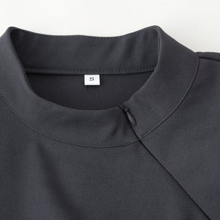 Damen Weite High‑Waist Jogginghose mit elastischem Bund, Eingrifftaschen und gerafften Beinabschlüssen Drune