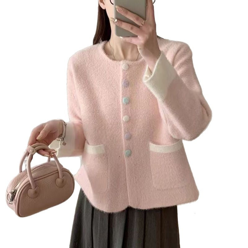Damen lässige Strickjacke Drune