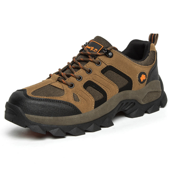 Herren nan robuster Trekkingschuh mit verstärkter Zehenkappe und rutschfester Profilsohle Drune