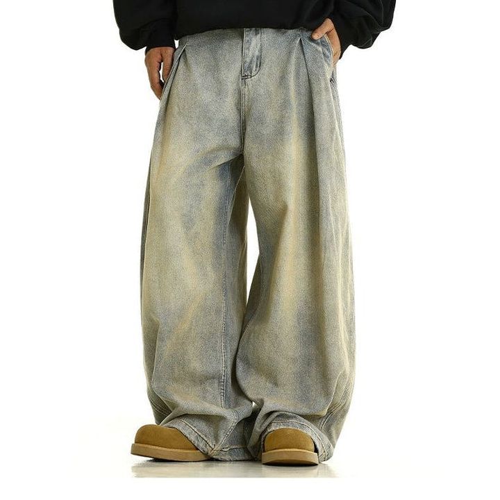 Herren Überdimensionale Jeans Drune