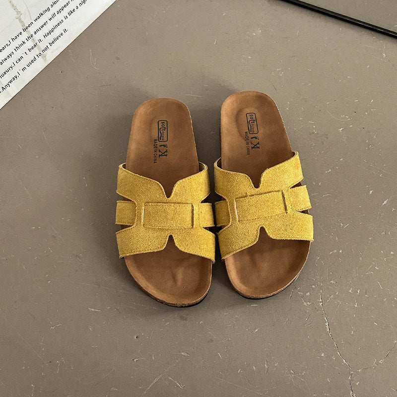 Damen Clogs mit geflochtenem Design und anatomisch geformtem Fußbett Drune