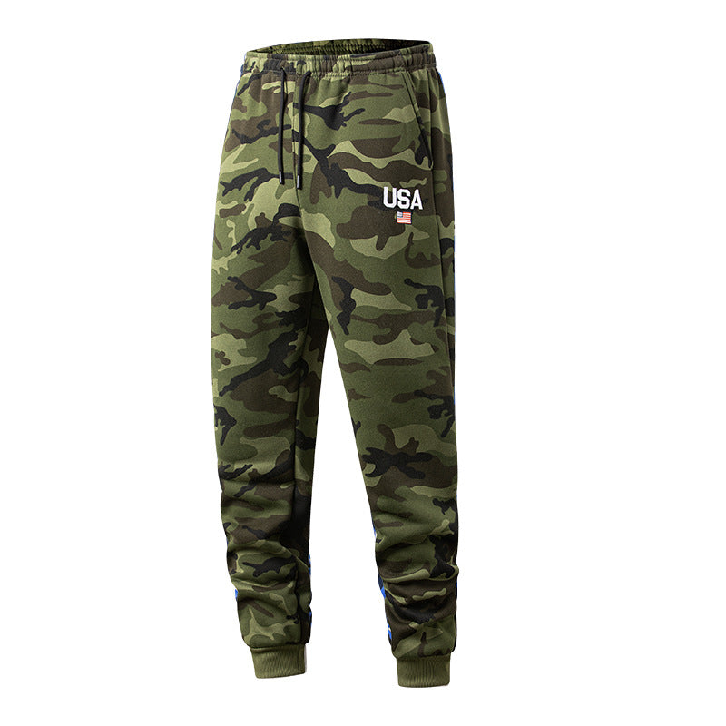 Herren Sportliche Cargohose mit elastischem Bund
