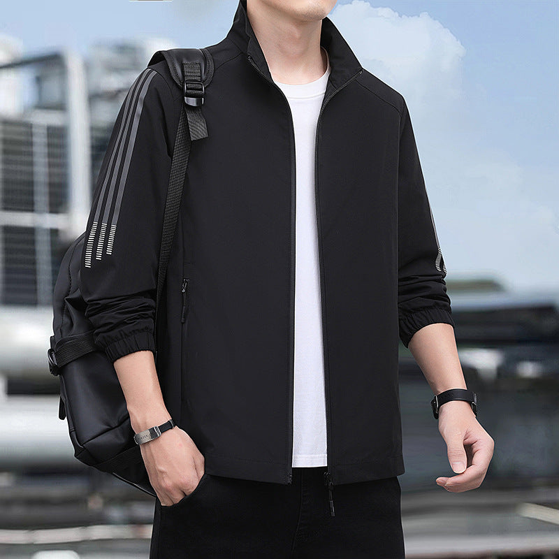 Herren Sportliche leichte Übergangsjacke Drune