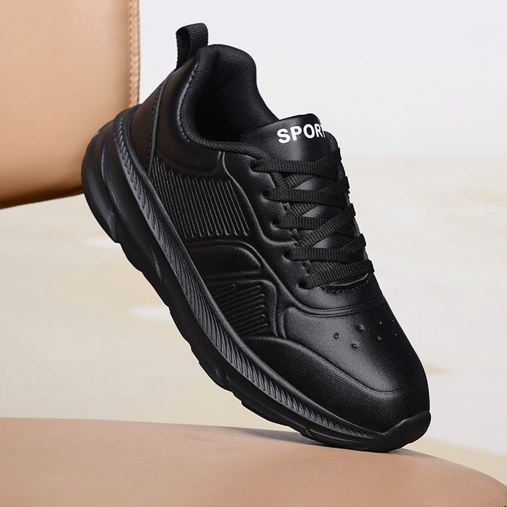 Damen nan modische Komfort-Walking-Sneaker mit stoßabsorbierender Mehrschichtsohle und gepolstertem Einstieg Drune