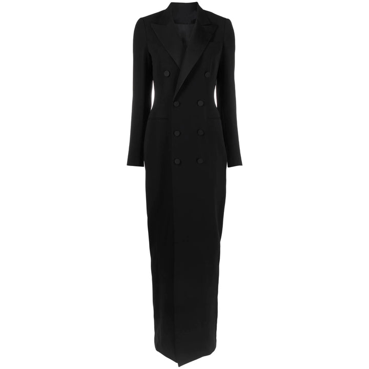 Damen Doppelreihiges Blazerkleid mit Satinrevers Drune