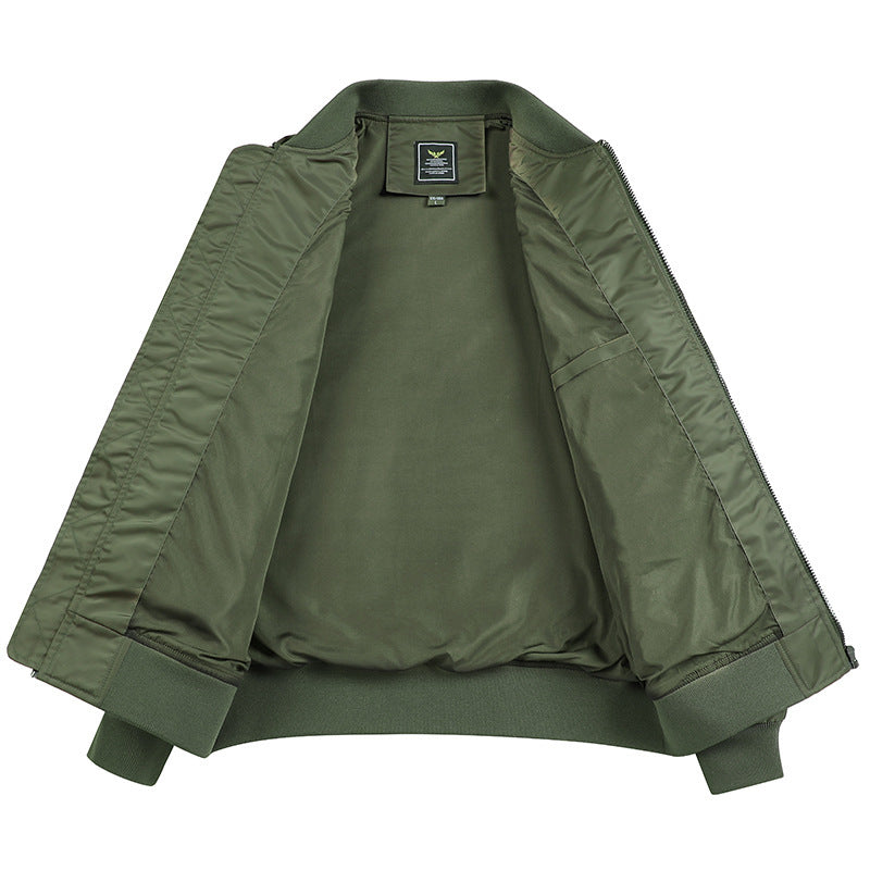 Herren Bomberjacke im Utility‑Style mit windabweisender Shell, Mehrfachtaschen und Rippbündchen Drune