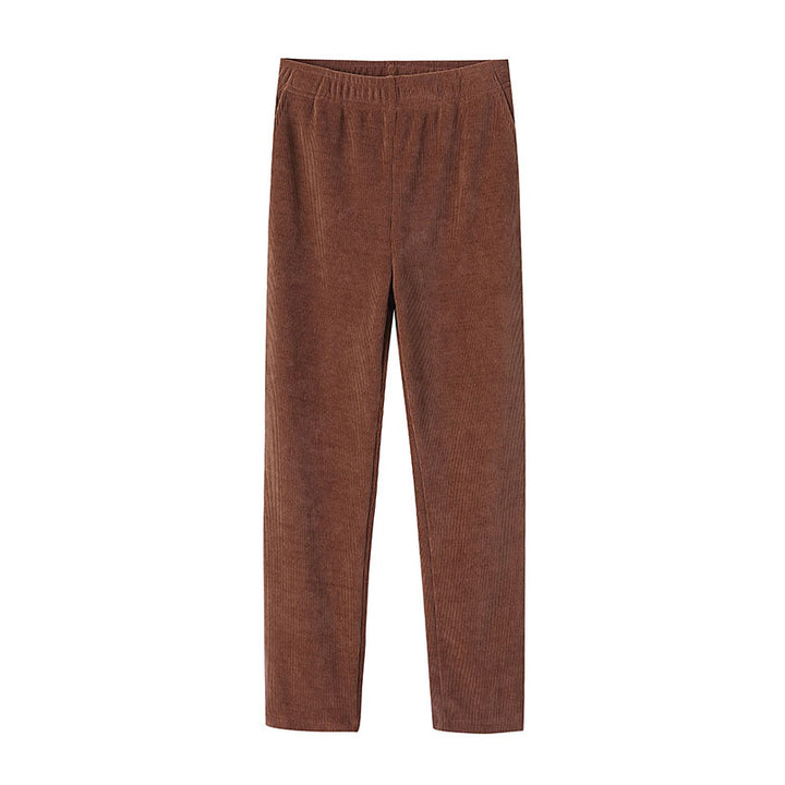 Damen Bequeme Loungehose mit weitem Bein Drune