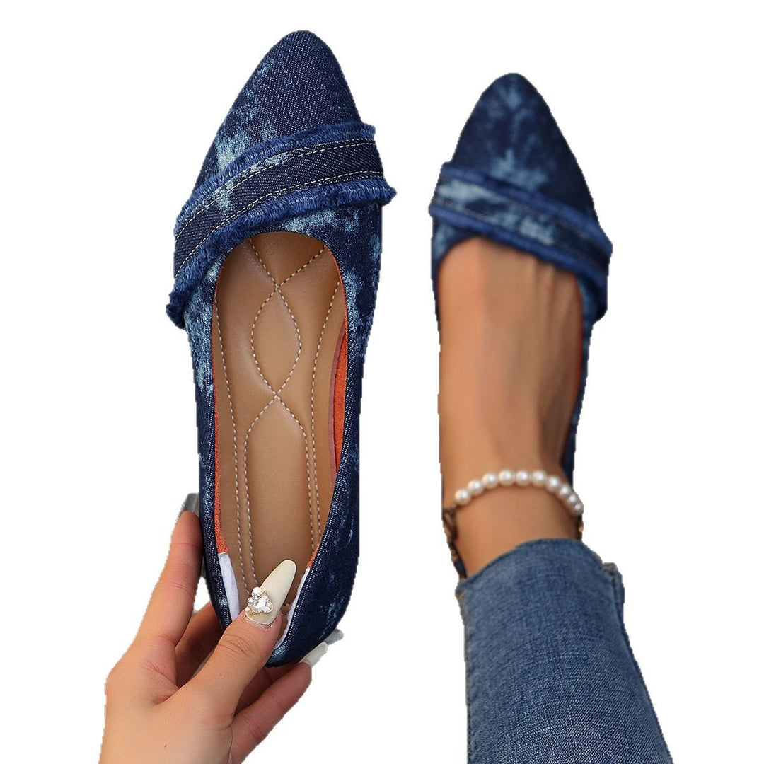 Damen elegante und modische Ballerinas Drune