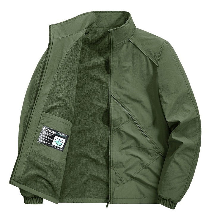 Herren Leichte Übergangsjacke mit Fleece-Futter Drune