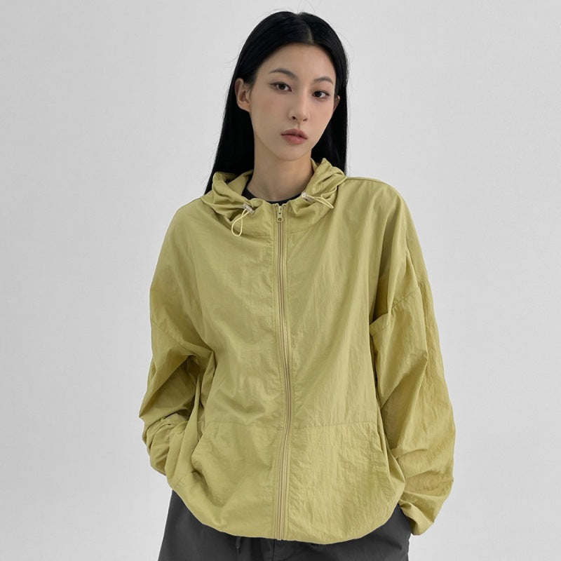 Damen leichte oversized Übergangsjacke Drune