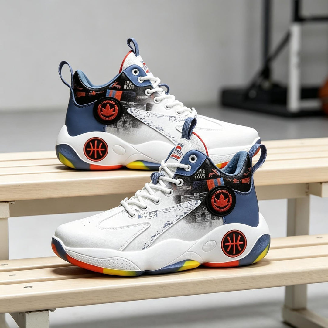 Herren Sportliche High-Top Basketball Sneakers Drune
