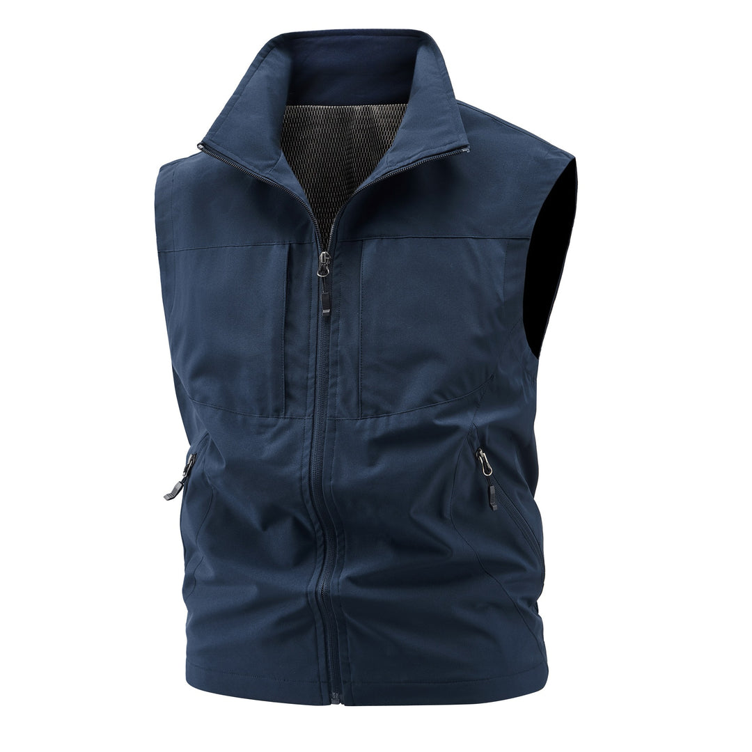 Damen atmungsaktive Softshell-Weste mit Stehkragen und taillierter Schnittführung Drune