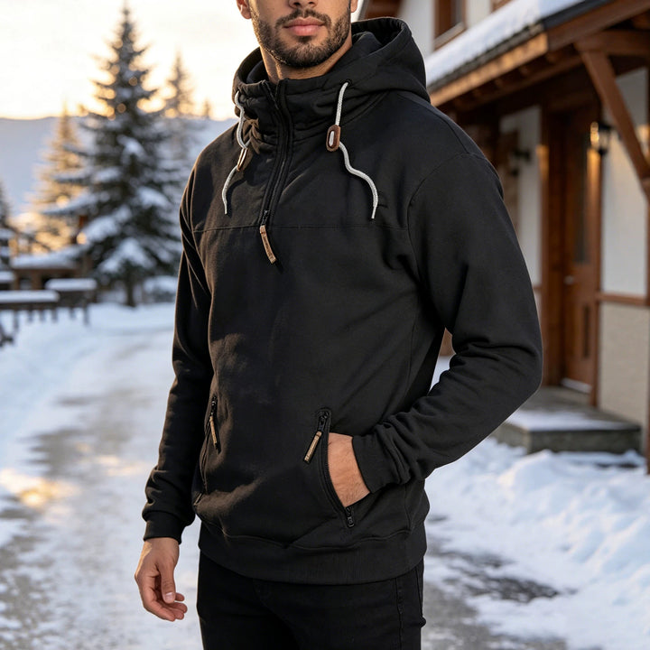Herren Winddichte Kapuzenjacke Drune