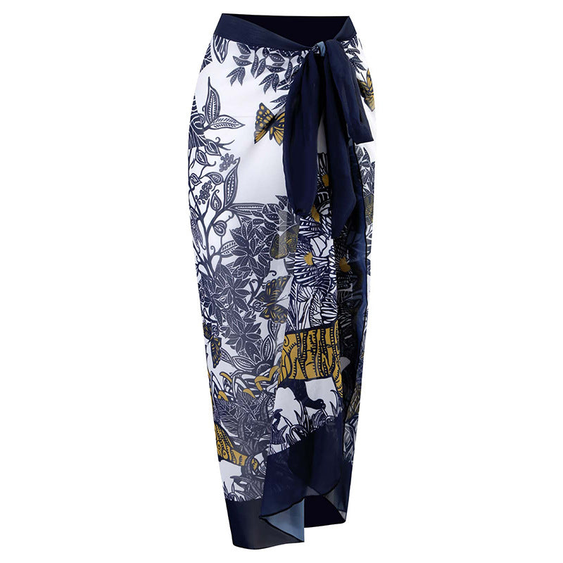 Damen Maxirock mit Leopardenmuster Drune