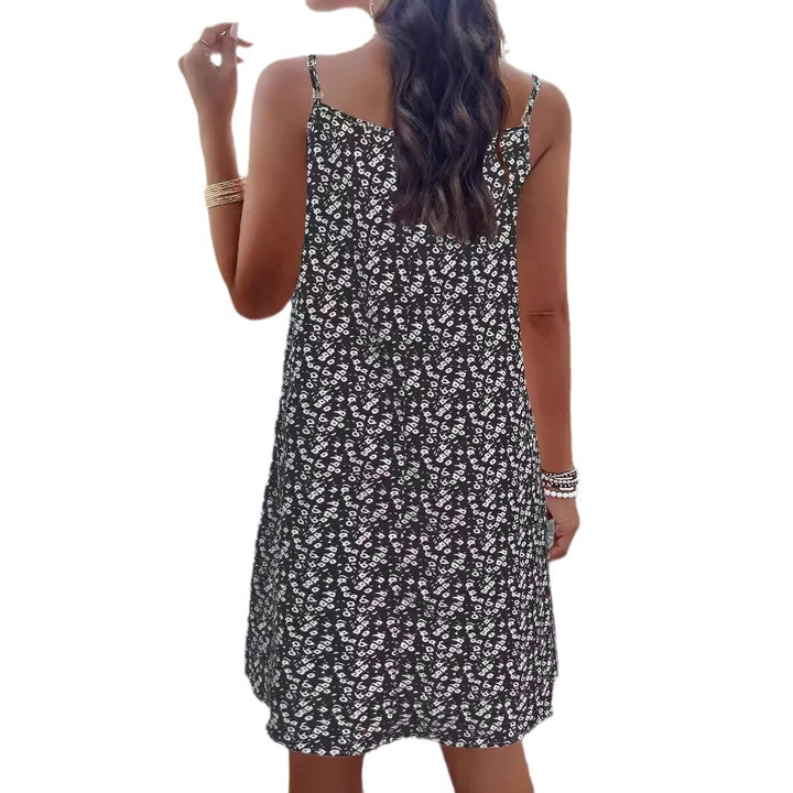 Damen Sommerkleid mit luftigem Schnitt und verspieltem Musterdruck Drune