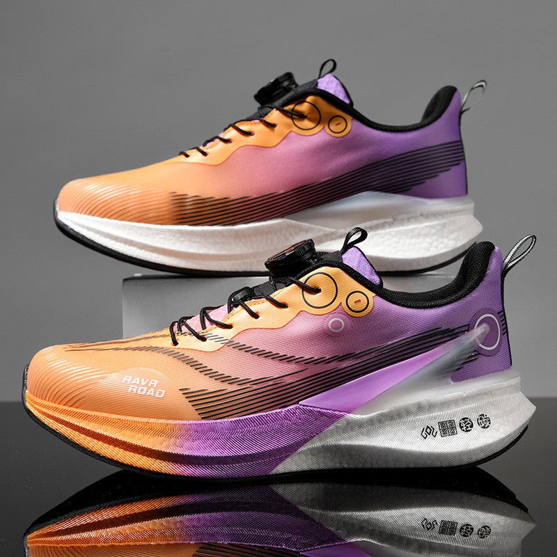Unisex Performance-Laufschuhe mit Drehverschluss, mehrschichtiger Rebound-Zwischensohle und stabiler TPU-Fersenstütze Drune