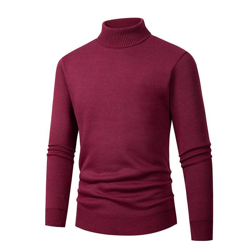 Herren eleganter Rollkragenpullover aus hochwertigem Material Drune