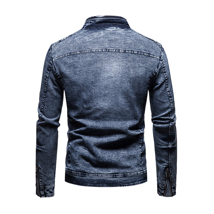 Herren Modische Jeansjacke Drune