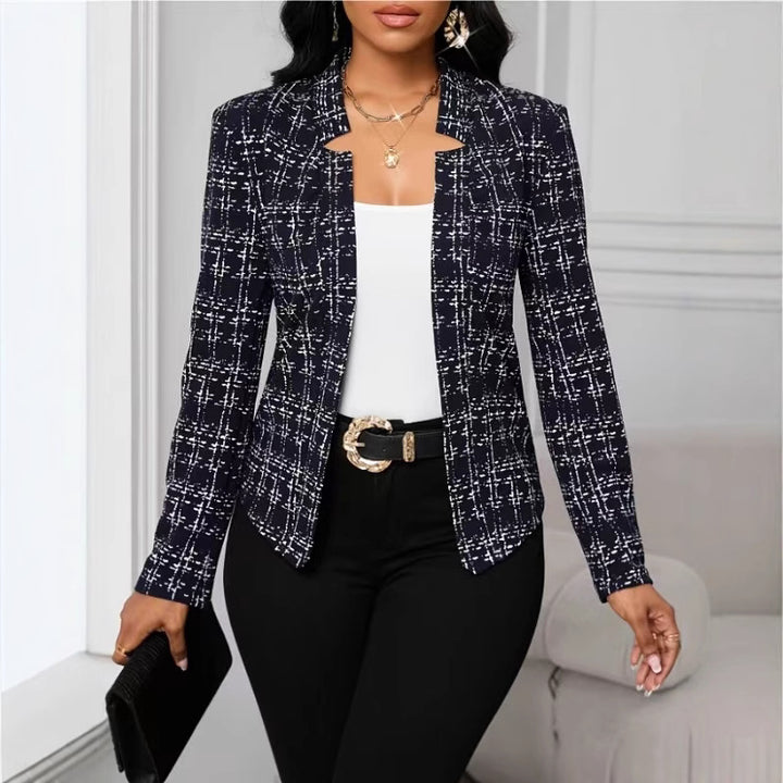 Damen raffinierte Business-Blazerjacke Drune